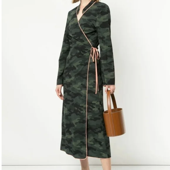 mint green colour combination dress Cut & Sew Racerback Dress “Khaki Green Camo” – Sunnie's Creations main image 0